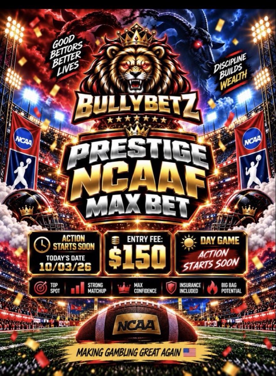 capperboss's tweet photo. ⚾️ MLB• 🏈COLLEGE FOOTBALL NBA - TONIGHT🔥🍿
📈Tonights Group Buy Card⬇️
💎 Exclusive Pass: $30 Included: 

🦁 BullyBetz SuperMax🔥🔥 
💰 MoneylineAB Drop Ya Nutz🔥
 🛡️ VickTuff SuperMax🔥 
🚥 DATSQ9
➕ Bonus Cappers🔥
🫡Get Off Those Sidelines & Start Cashing with Us❗

📲DM👉@capperboss✅to get on board today 🔐