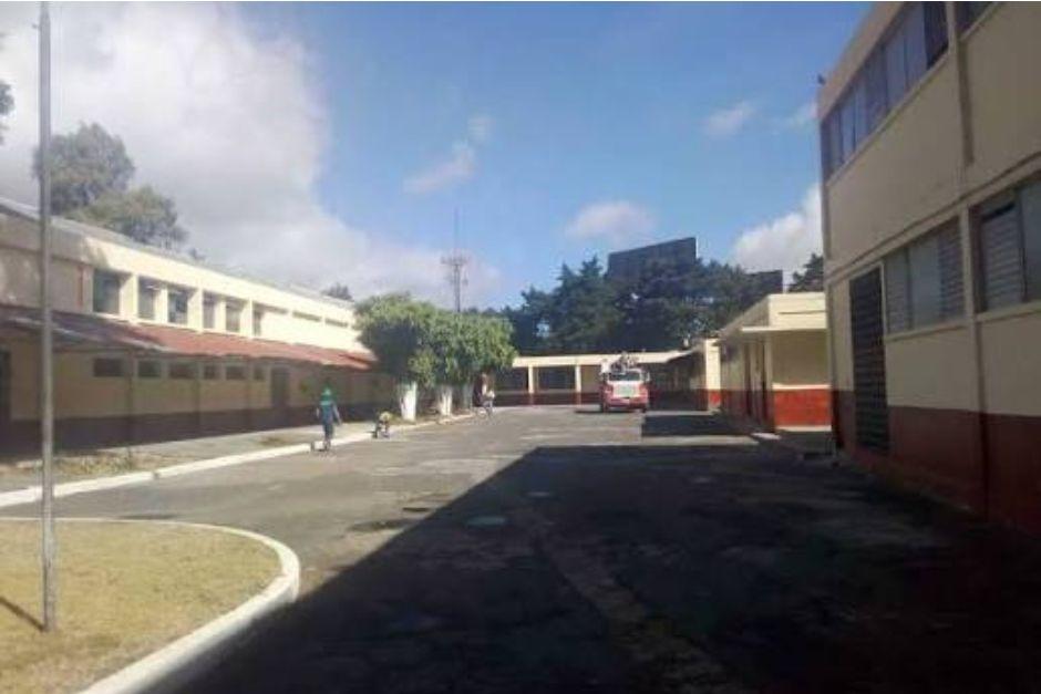 MP realiza diligencias en el Instituto Fischmann, zona 13