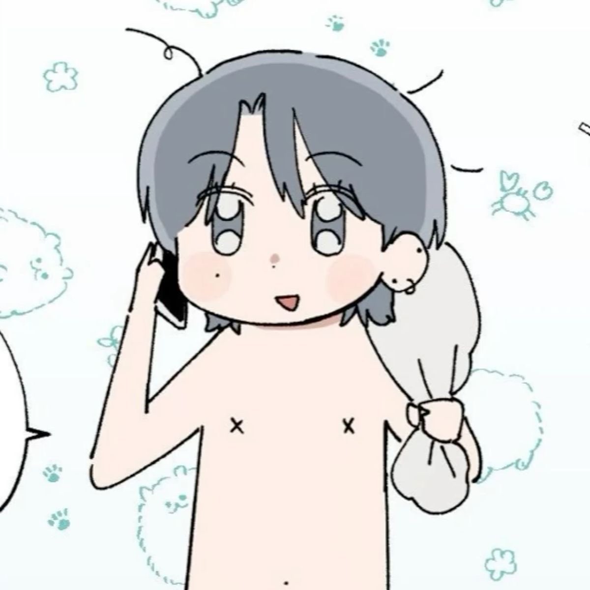 tsundererory's tweet photo. Me after shower https://t.co/aeXhGUIVYZ