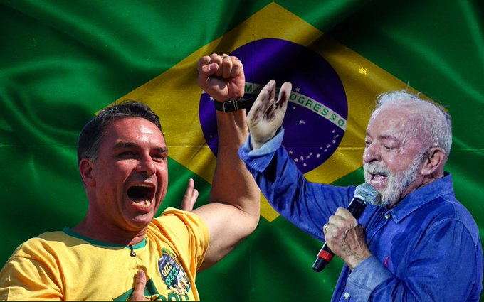 DeUltimoM's tweet photo. Lula y Bolsonaro, en su último cara a cara antes del balotaje en Brasil https://t.co/0p5kr83Krt