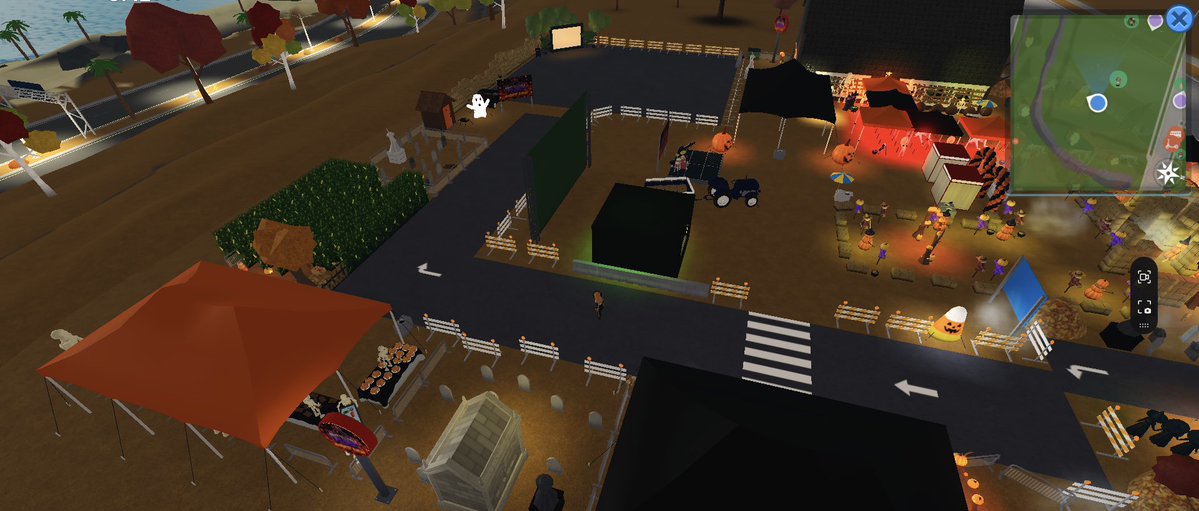 simsluttt_'s tweet photo. @Bloxburg_Intel @heybloxburg @Bloxy_News this might just be my favorite season here๐ฎโ๐จ๐ค #builds #bloxburg #halloween #Harvestfest https://t.co/gmt9L3FD1A