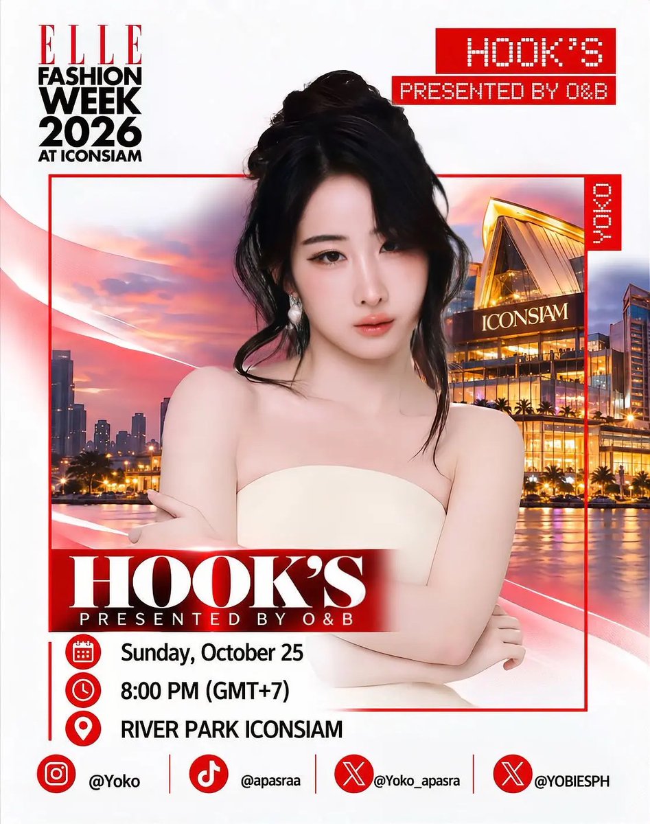 YOBIESPH's tweet photo. ELLE FASHION WEEK 2026 | OCT 24–25 

🤍🫧 A GENTLE REMINDER FOR ALL YOBIES! 

As we get ready to support our dearest Yoko at ELLE Fashion Week 2026 on October 24–25, we’d like to share a few gentle reminders from Yoko’s management for everyone attending the event.

♡ Please stay within the designated fan areas and avoid crossing barricades or entering restricted spaces.

♡ Let’s keep walkways, entrances, exits, and other public areas clear so everyone can move around safely and comfortably.

♡ Kindly follow the instructions of the event staff and organizers, and let’s always be respectful toward other artists, their fans, and everyone attending the event.

♡ Most importantly, let’s look out for one another! If we need to remind fellow fans about the guidelines, let’s do so with kindness, patience, and understanding.

We know how excited everyone is to see and support Yoko, and we hope we can make this a lovely experience for everyone. 🤍 Let’s show our love for her not only through our cheers and support, but also through our kindness, respect, and consideration for others.

Let’s do our part in creating a safe and welcoming atmosphere for everyone. We’re all here to celebrate the artists we love, so let’s make beautiful memories while respecting the people around us. 🫶🏻🫧

Thank you so much for your understanding and cooperation, Yobies! Let’s continue supporting Yoko with all our love and positive energy. 🤍

#YokoApasra #YOKOMANAGEMENT #yoko #yobiesph @Yoko_apasra @yoko_management