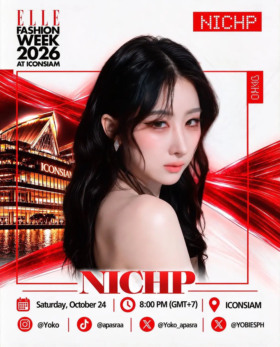 YOBIESPH's tweet photo. ELLE FASHION WEEK 2026 | OCT 24–25 

🤍🫧 A GENTLE REMINDER FOR ALL YOBIES! 

As we get ready to support our dearest Yoko at ELLE Fashion Week 2026 on October 24–25, we’d like to share a few gentle reminders from Yoko’s management for everyone attending the event.

♡ Please stay within the designated fan areas and avoid crossing barricades or entering restricted spaces.

♡ Let’s keep walkways, entrances, exits, and other public areas clear so everyone can move around safely and comfortably.

♡ Kindly follow the instructions of the event staff and organizers, and let’s always be respectful toward other artists, their fans, and everyone attending the event.

♡ Most importantly, let’s look out for one another! If we need to remind fellow fans about the guidelines, let’s do so with kindness, patience, and understanding.

We know how excited everyone is to see and support Yoko, and we hope we can make this a lovely experience for everyone. 🤍 Let’s show our love for her not only through our cheers and support, but also through our kindness, respect, and consideration for others.

Let’s do our part in creating a safe and welcoming atmosphere for everyone. We’re all here to celebrate the artists we love, so let’s make beautiful memories while respecting the people around us. 🫶🏻🫧

Thank you so much for your understanding and cooperation, Yobies! Let’s continue supporting Yoko with all our love and positive energy. 🤍

#YokoApasra #YOKOMANAGEMENT #yoko #yobiesph @Yoko_apasra @yoko_management