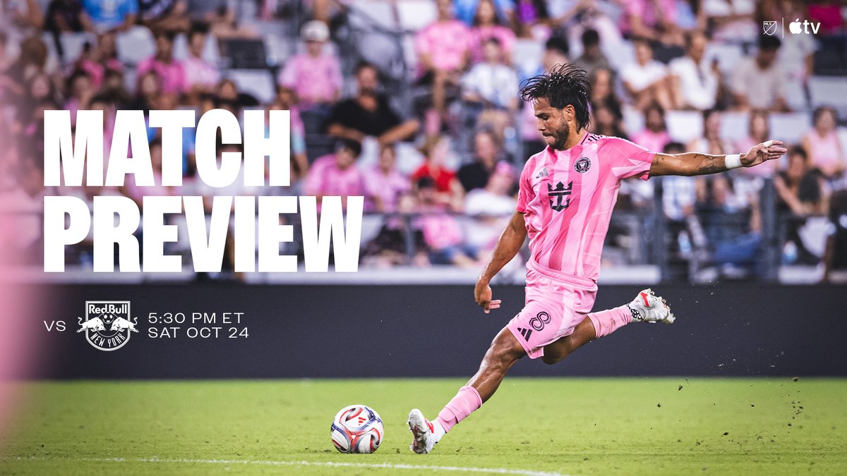 InterMiamiCF's tweet photo. Tomorrow, we go again 👊 #RBNYvMIA

🔗 https://t.co/dKbvUuwKKY https://t.co/28040hEw4o