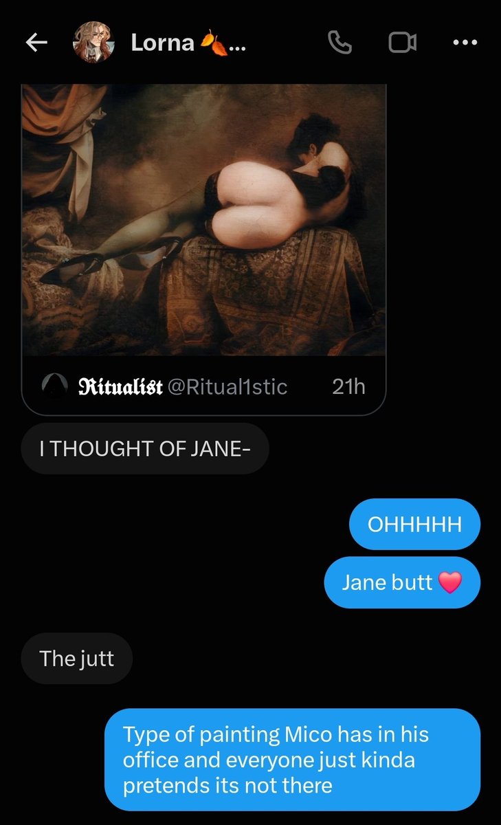 Doomed_Gal's tweet photo. Jane ass....jass... https://t.co/1pVtZUoryE
