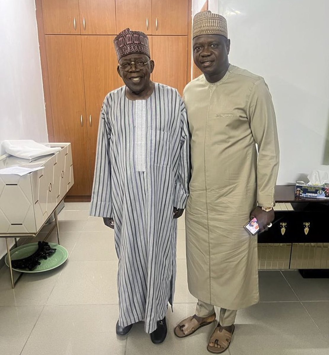 UchePOkoye's tweet photo. Let’s also not forget that Ibrahim Dende Egungbohun, popularly known as IBD Dende, was recently exposed by Fisayo for being involved in smuggling of several types of goods, including guns, from the Republic of Benin into Nigeria. 

This is according to Fisayo the investigative journalist. 
He was also once arrested for gun running, but was later released in 2018.

The question people should be asking is, What did custom or Nigerian government do about it?

Nothing!

The implication is that, if anyone who wants to import any product, all the person needs to do is simple. 

Get the contact of Dende and strike a deal, your consignment will arrive Nigeria without any delay. 

People like Dende, knows every nook and cranny of the boundary and has compromised the Custom officials. 

He is now like the middleman with numerous boys on the road who facilitate the smuggling into Nigeria.

So these criminal traders can never smuggle anything into this country without the assistance of people like Dende.