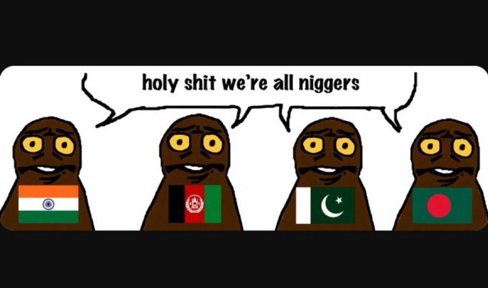 fakecwels's tweet photo. @WhiteSematary Wait until they all do this image but for asians https://t.co/dxi63NJdOR