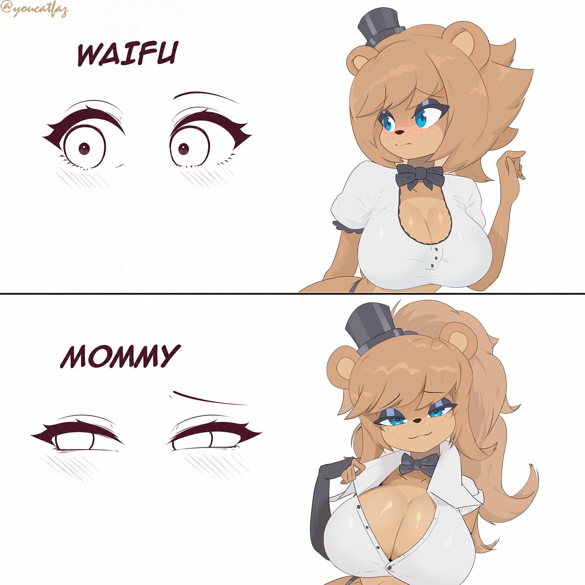 youcatfaz's tweet photo. WAIFU FREDINA
MOMMY FRENNI
SFW

#frenni #waifu #furry #fazclaire #sfw #mommy https://t.co/eHtDxOq3J6