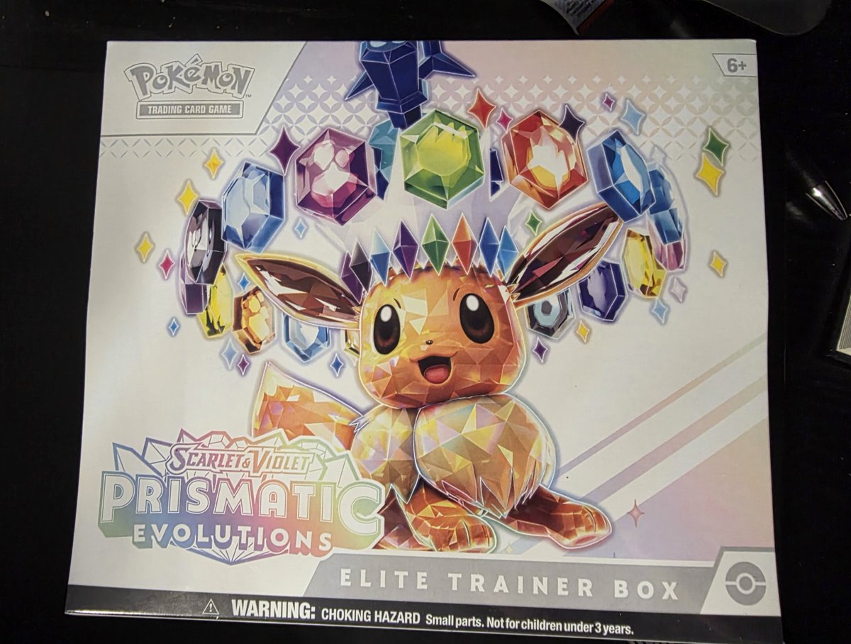 RegulationBoy's tweet photo. My first prismatic ETB!!! Wish me luck!!! https://t.co/lirxyXi7iM