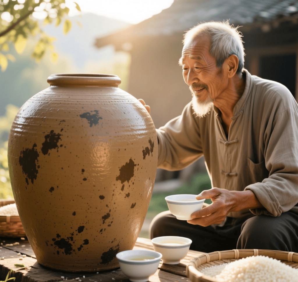 meron2525vv's tweet photo. 畑の手入れ、舶来の酒、そして心温まる贈り物。今日は「耪」の汗と「舶」の思いが詰まった「耪舶賀」の日だ！ https://t.co/kF0DgSTJEc