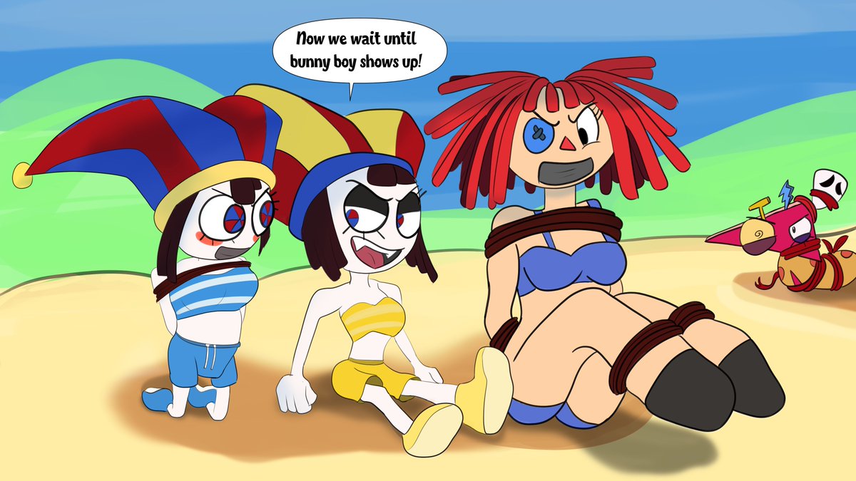 CartoonishVill's tweet photo. Digital Circus beach day gone wrong.
#TADC #Did #pomni https://t.co/inKDpyE8v3