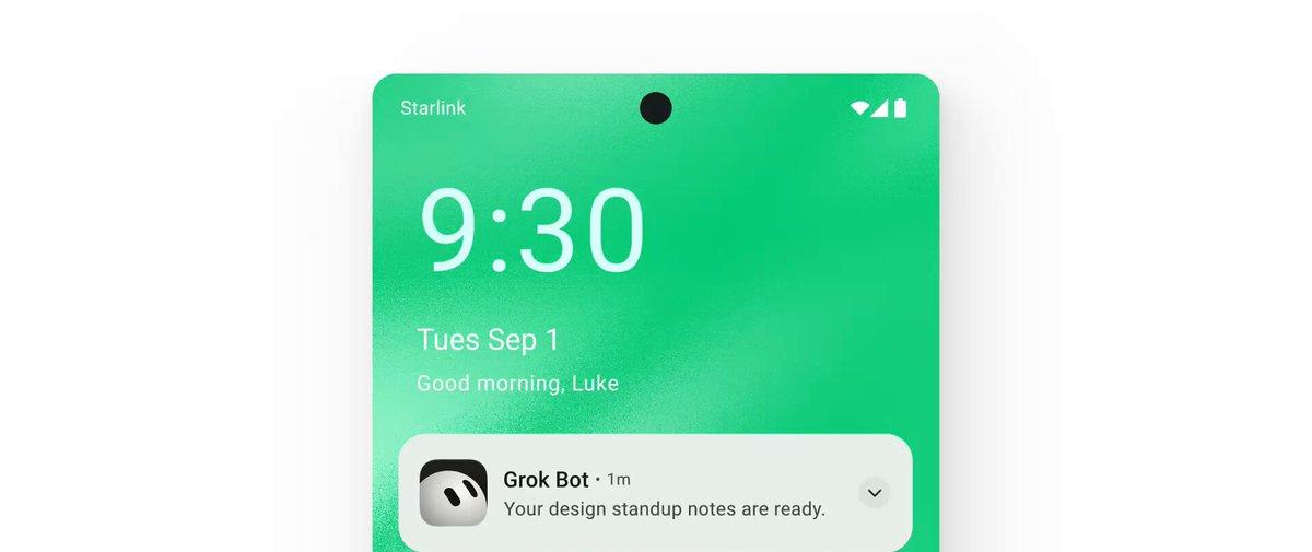 gladdwareman's tweet photo. Didn't know I needed an AI sidekick that finds good posts, helps me brainstorm, AND makes the pictures. Grok Bot's been a fun one to mess with 🎨📱 #GrokBot #AI #xAI https://t.co/MQ8oJWQGH0