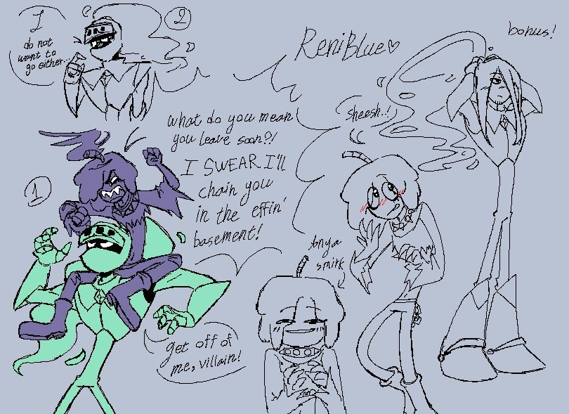 ReniBlueBerry's tweet photo. More mspaint art because it started growing on me.
I just filled a full canvas with random doodles.
#Flameknight
#dandysworld
#waxwell
#soulvester https://t.co/eJEbEHHGLk