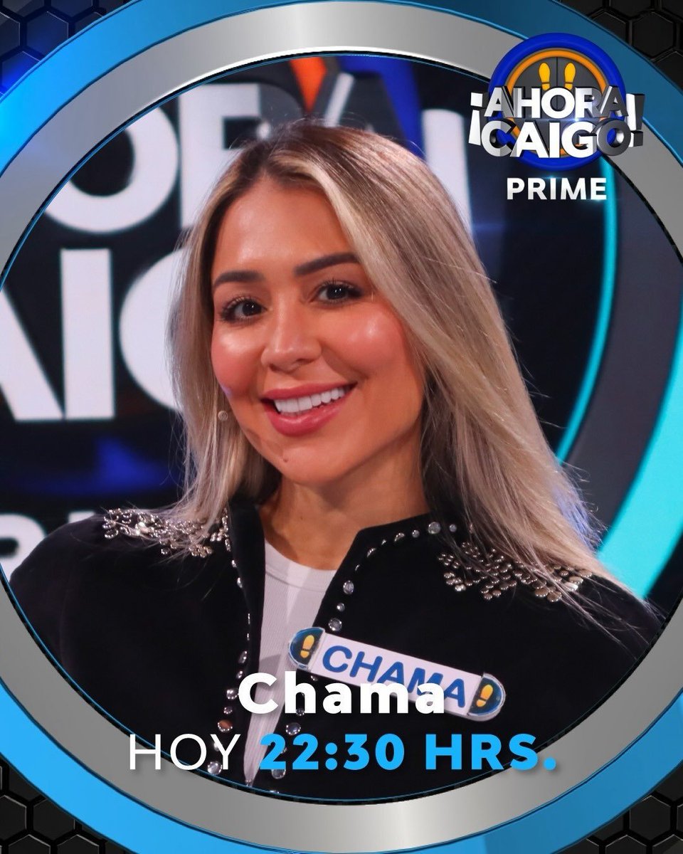 teamchamaof's tweet photo. Chama En Ahora Caigo hoy a las 22:30 por tvn
#Chama #GranHermano 
 #AhoraCaigoEnTVN https://t.co/MOkpnT2lbb