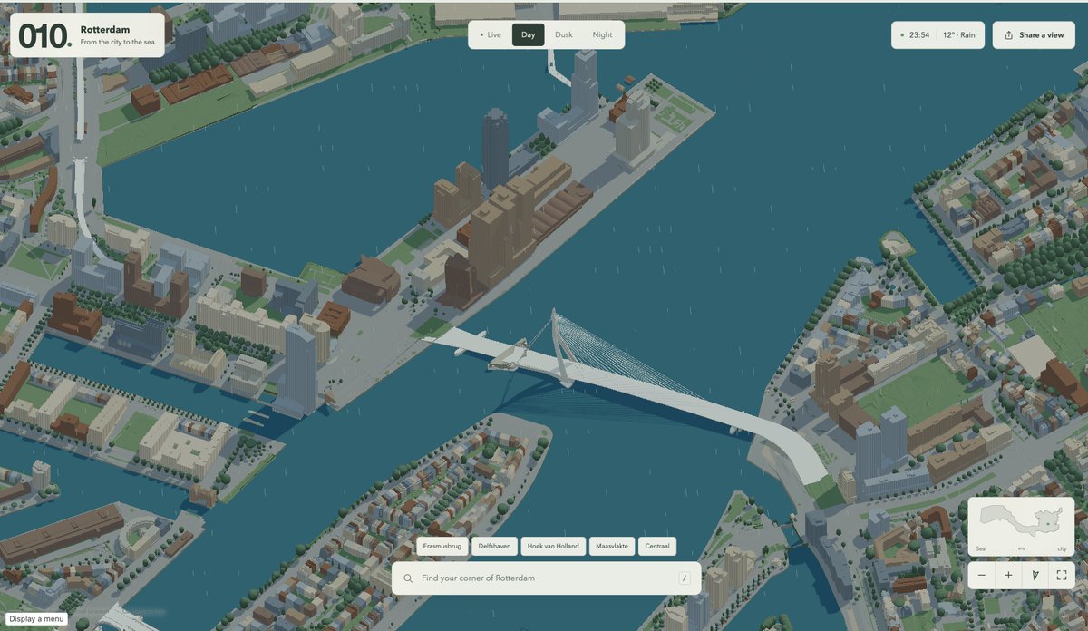 jjpcodes's tweet photo. we have some spare Astra tokens so it's time to make an isometric map of the beautiful city of Rotterdam.

this will take a while and it's nowhere near good enough yet but we will get there!

watch this space 👀 https://t.co/ll6OfsbUJ7