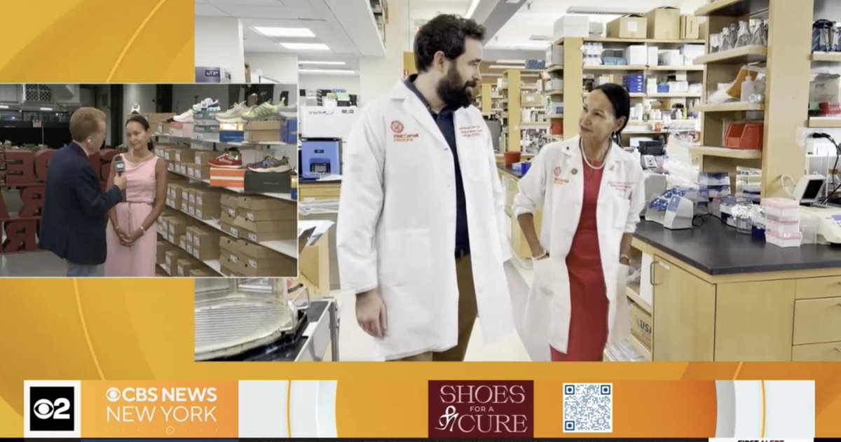 WCMEnglanderIPM's tweet photo. Congratulations to our colleague Dr. Lisa Newman (@LANewmanMD) from @WCMSurgery for promoting #breastcancer awareness and raising funds for the charitable organization Shoes for A Cure through news interviews with Extra TV and CBS News New York!

https://t.co/AVU353yEK0 https://t.co/Ozcz4i7fIM