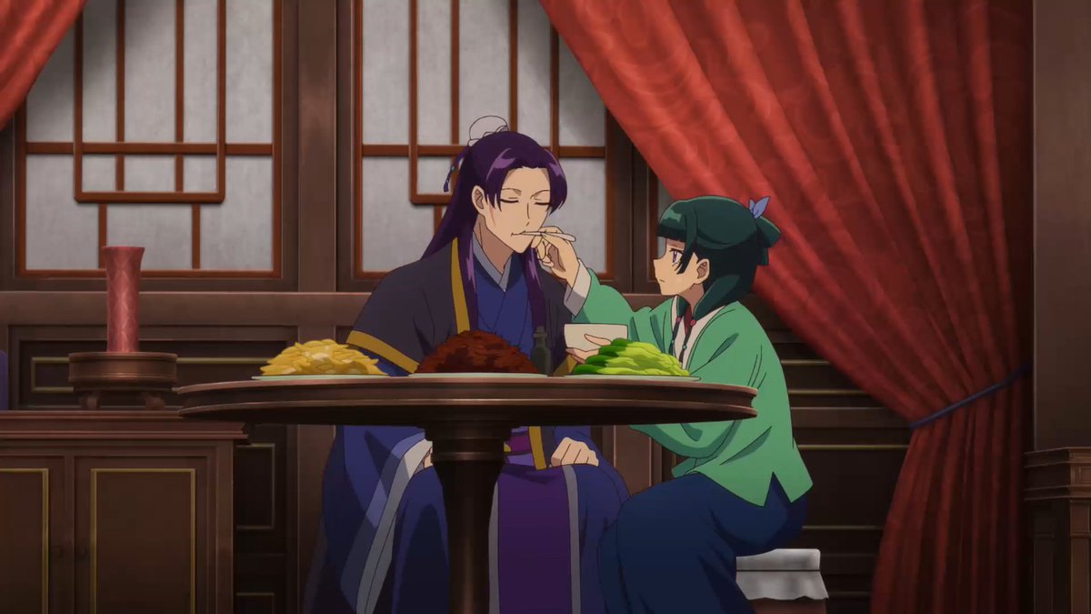 TakedaNamikaze's tweet photo. Le manda a preparar una cena, lo hace comer saltamontes y encima la muy descarada le da de comer ella misma y todavía Maomao no se da cuenta de por qué todos reaccionan como reaccionan sjsjsjsj

La amo https://t.co/P5NO3FfLre