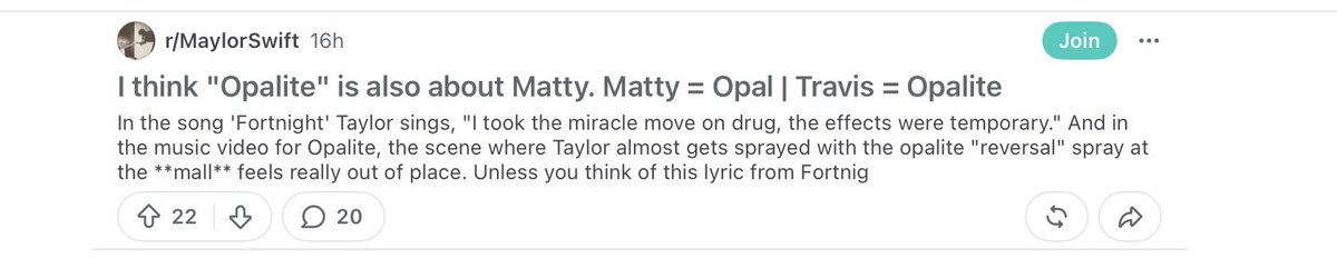 MilieusPetal's tweet photo. The weirdos confuse me.
TLOAS sucks and TK a bad muse but then they try to make all the songs about someone else?
They Alchemy and now Opalite? What alternate universe are they in? https://t.co/vozX84M1Vi