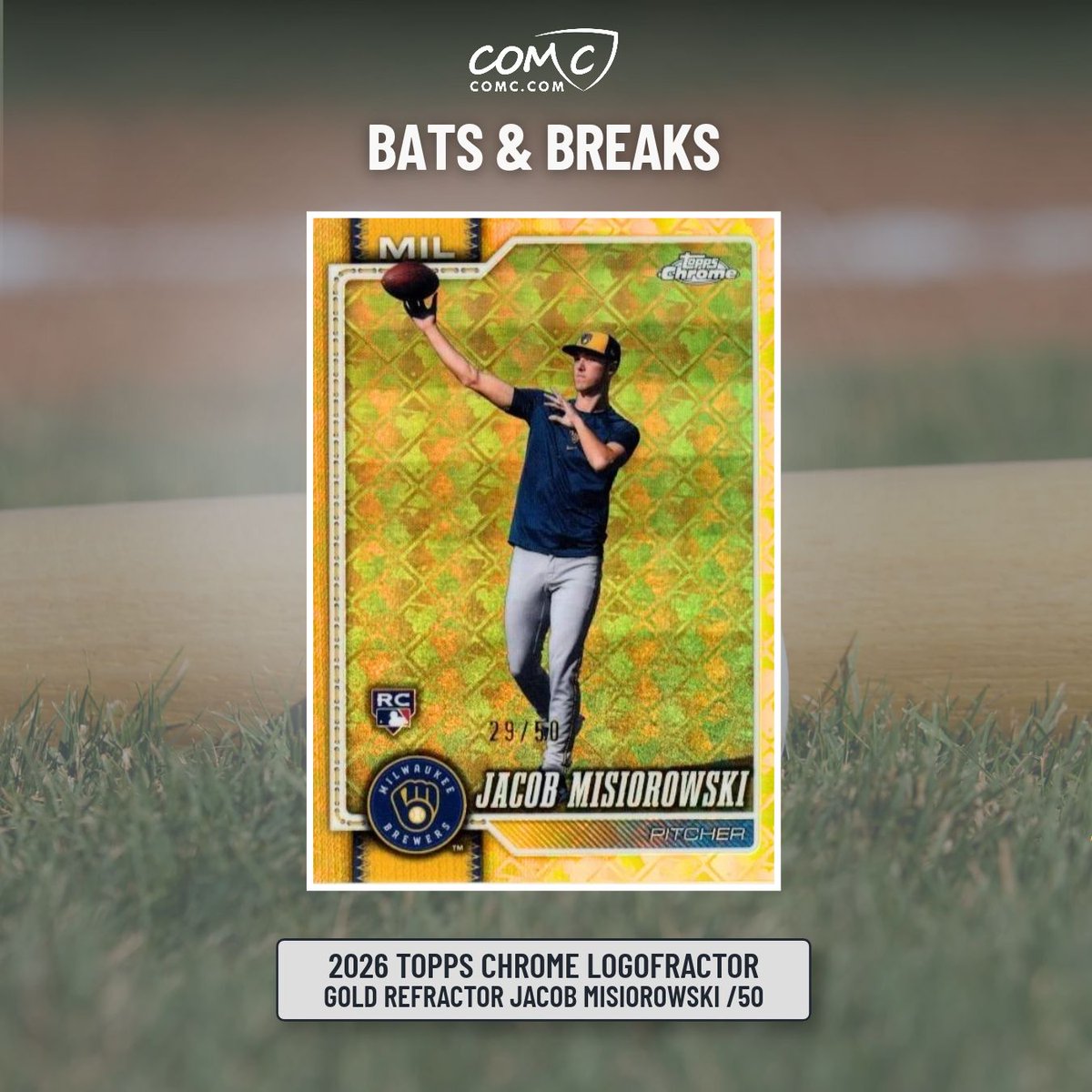 CheckOutMyCards's tweet photo. The Brewers are chasing their first title after a franchise-record 103 wins, and the Rays are back for the first time since 2020. Who’s taking home the trophy? Drop your pick below 👇

⚾ Shop baseball cards: https://t.co/Nj7hoPtIAm https://t.co/XHj3FTBDEE