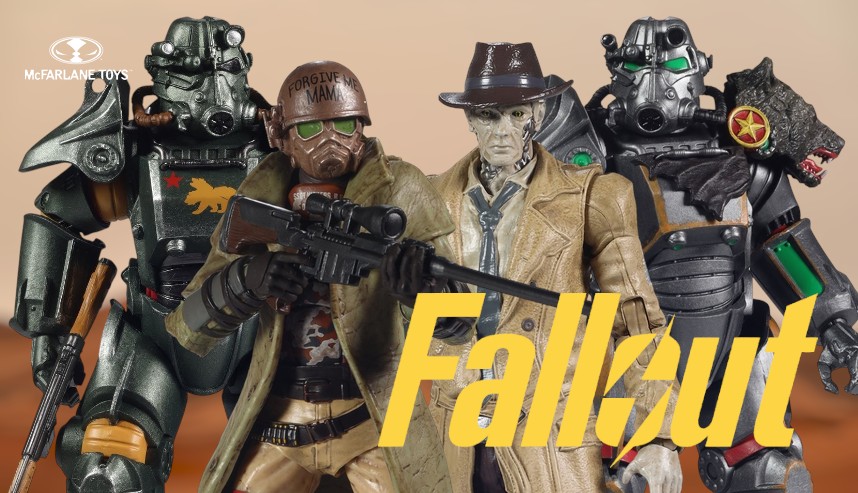 Mephitsu's tweet photo. From the Fallout video game series come these McFarlane Wave 2 figures, including Nick Valentine, the Desert Ranger, and two Power Armors. Plus two more 6-inch posed Vault Boy figurines

https://t.co/zOtkO9p71J

#Fallout #Fallout4 #FalloutNewVegas #McFarlane https://t.co/S8MEaT7HA5