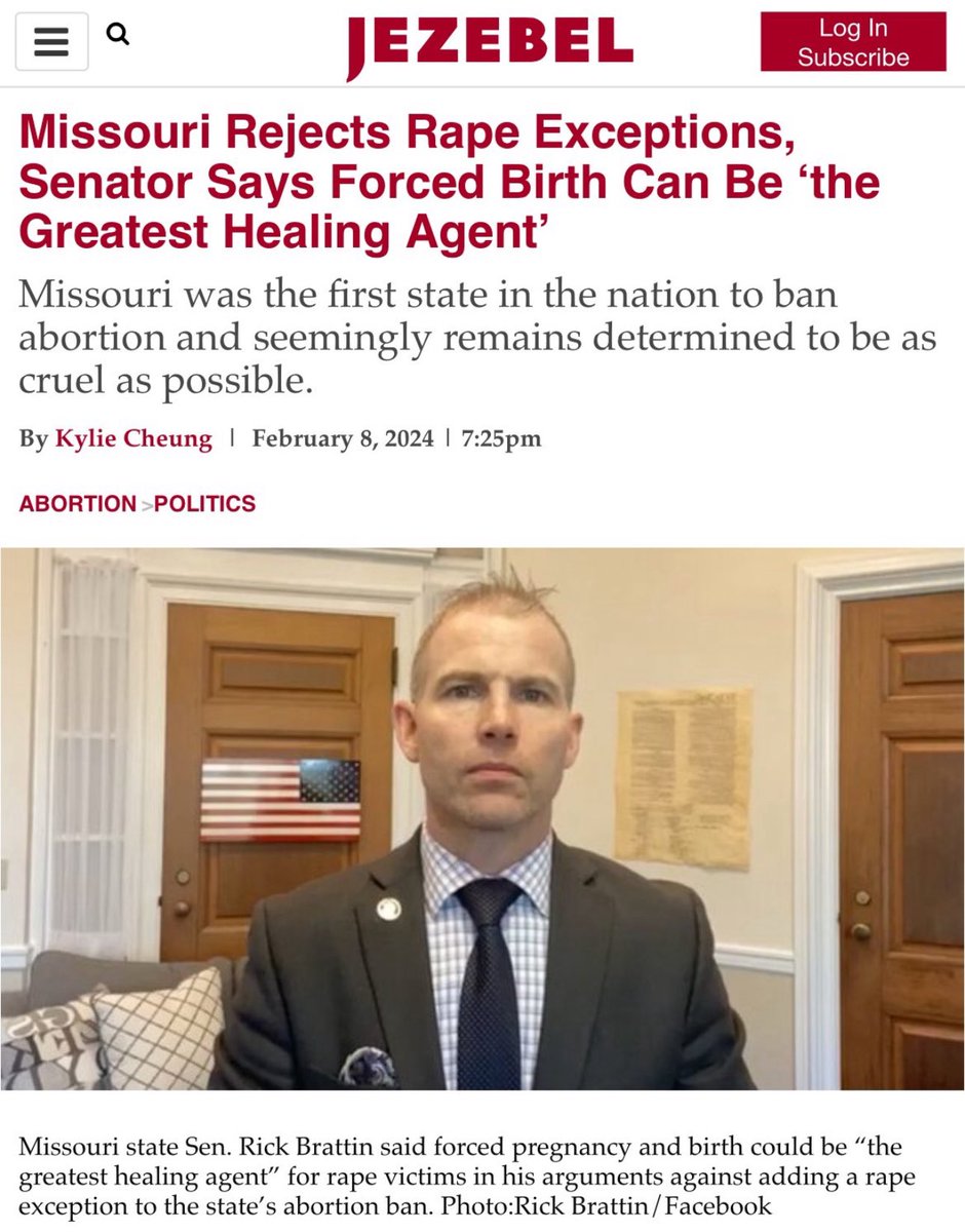 kklamonty's tweet photo. @NotAvgLiberal Show me a Republican that does care about a woman getting raped. https://t.co/oM0fNUIexg