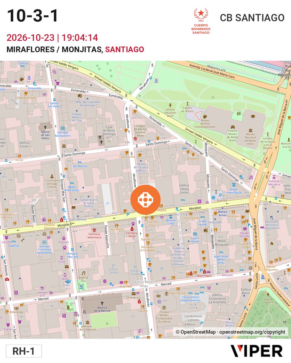 CentralCBS's tweet photo. 10-3-1 MIRAFLORES / MONJITAS RH-1 https://t.co/5aAwt6FxjV