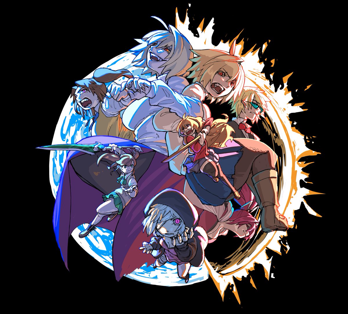BeffenM's tweet photo. Pretty sure most attendees have figured It out, but i did the key art for this year's Eclipse 🙂‍↕️ https://t.co/yOvEDYC1is