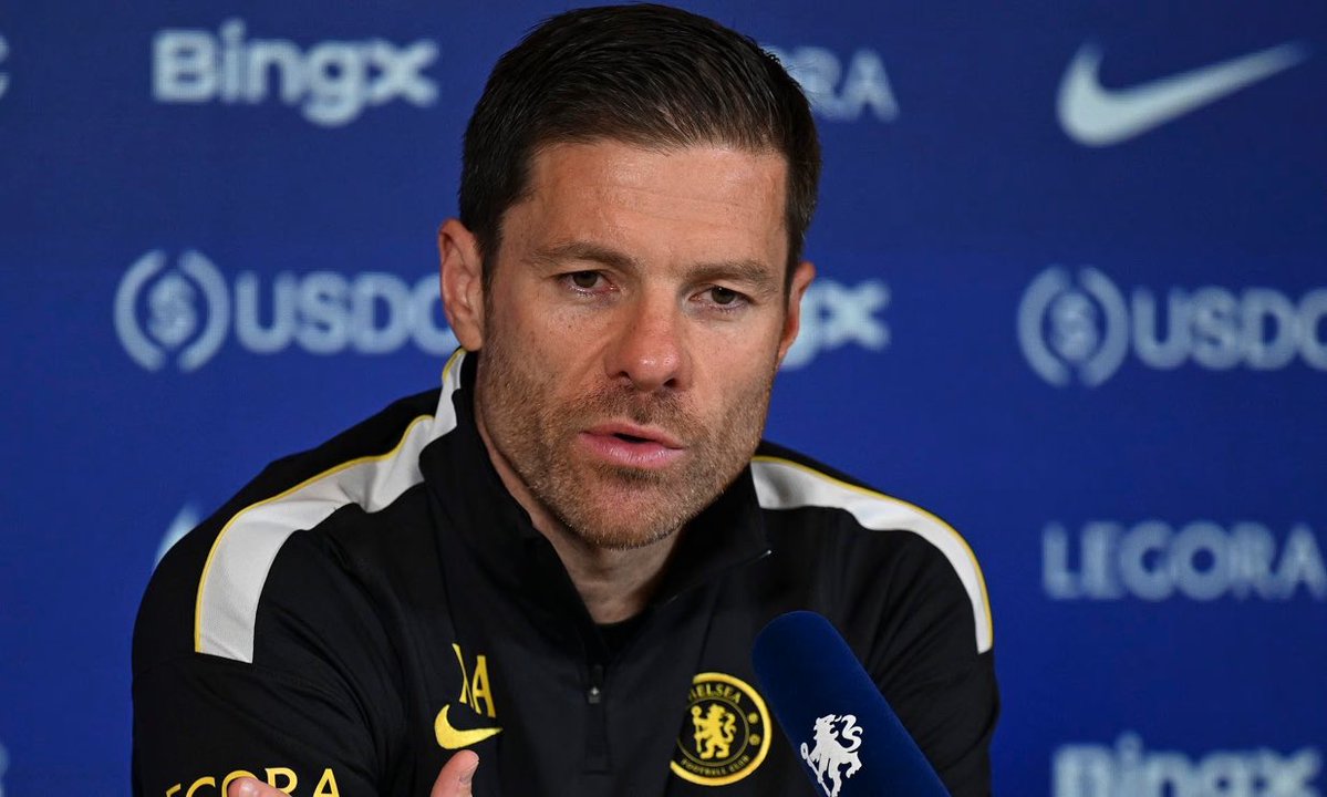 Rex30blue's tweet photo. 🚨 Xabi Alonso has ordered his Chelsea players to keep calm and carry on by not spoiling their vastly-improved disciplinary record when they take on their arch rivals Tottenham.

(@kierangill_DM) #CFC https://t.co/qst3ElIjyi