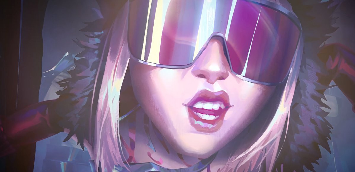 waywardcxnnibal's tweet photo. Akali, Evelynn and Kai'Sa colorkeys by Fortiche for the "FIRESTARTER" MV. https://t.co/eJLX33vOAT