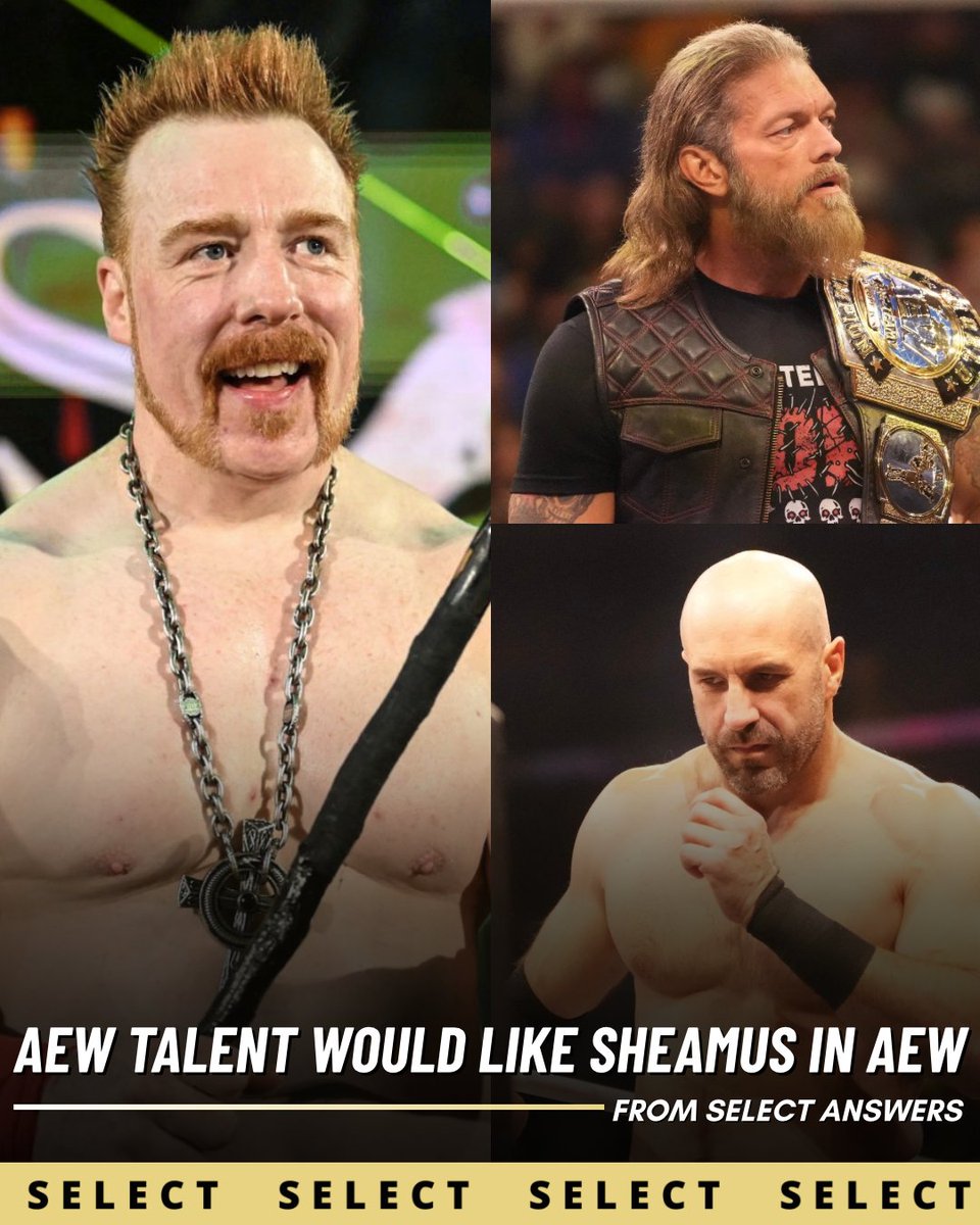 Fightful's tweet photo. When asked about an update on Sheamus to AEW, @SeanRossSapp responded on Select Answers on @FightfulSelect  with this:

"There doesn't seem to be a huge urgency in bringing him in, but there are some heavy hitters like Claudio Castagnoli and Adam Copeland that have made it clear that they would like him there. Sheamus has had talks with other companies. I don't know if he's had direct talks with All Elite Wrestling, but nothing seems imminent."