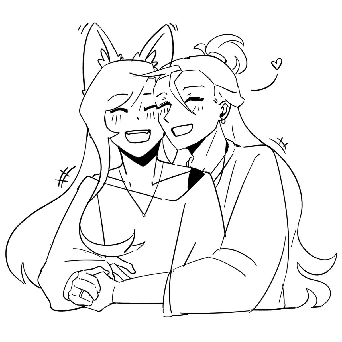 keinuseeme's tweet photo. redraw for the nth time #kahri #kda https://t.co/irf99Fd7Ig