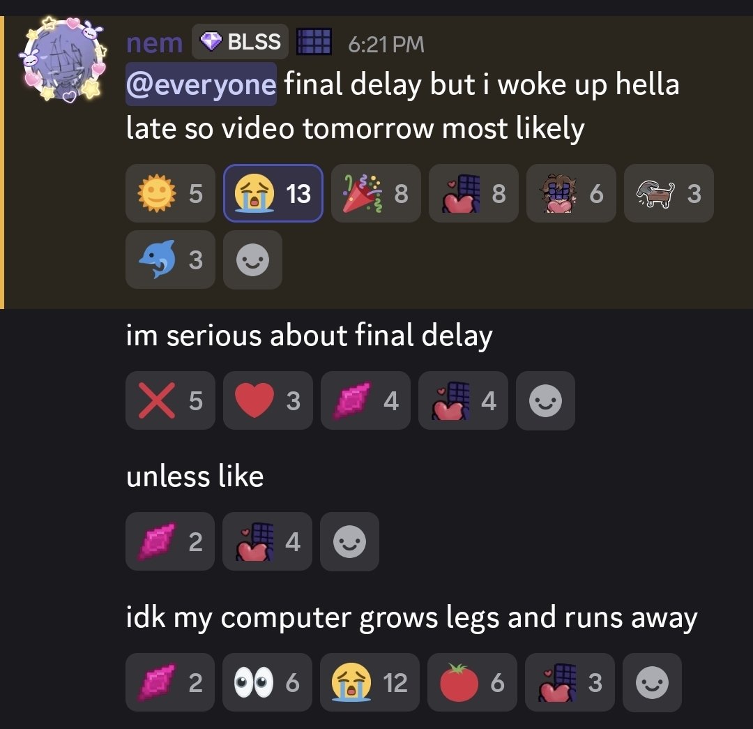 symmetriaduo's tweet photo. DOOMSDAY POSTPONED AGAIN https://t.co/Iaau5vfZOX
