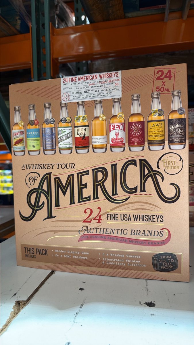 RobButcher's tweet photo. Here is a fun Christmas gift for American whiskey lovers offered at Costco https://t.co/M8xN1tHBjV