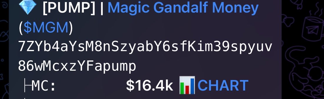 KOLPrime's tweet photo. Entry 
$MGM
CA 7ZYb4aYsM8nSzyabY6sfKim39spyuv86wMcxzYFapump https://t.co/dexHE93bUZ