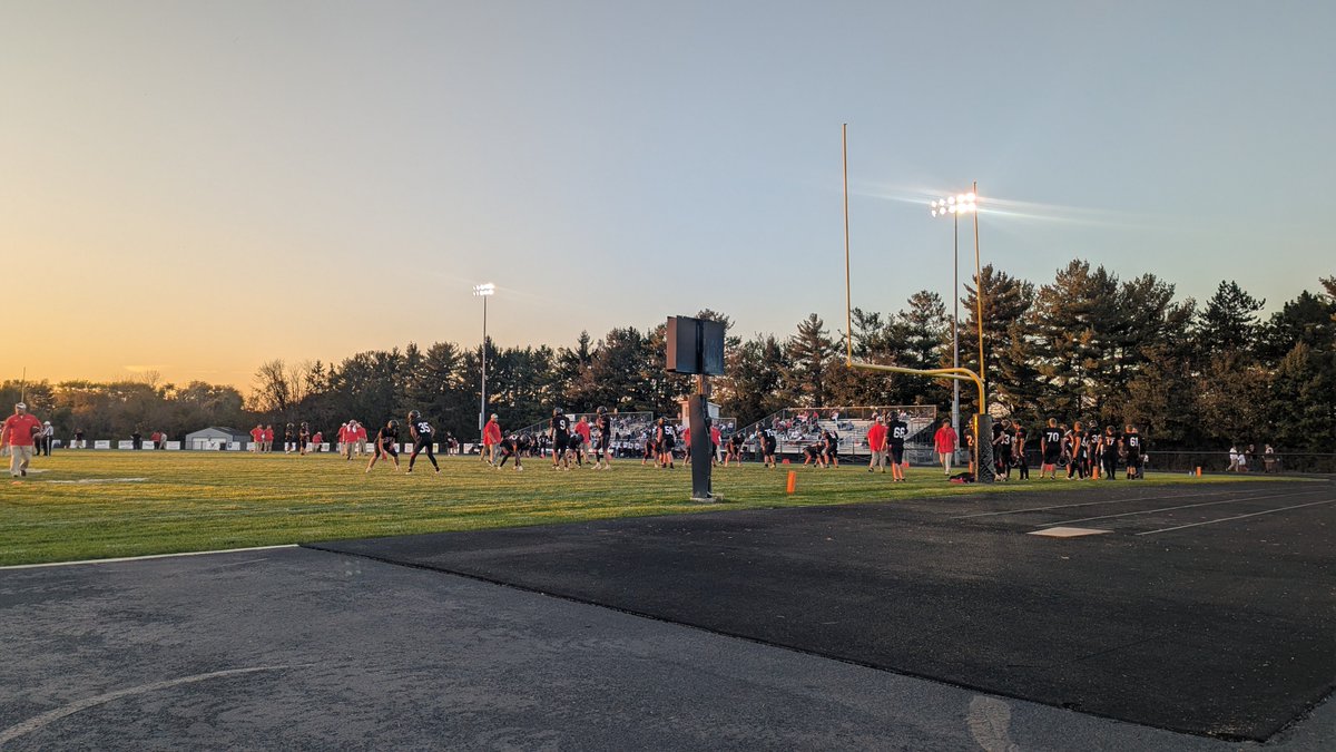 Revtymyers's tweet photo. @litter_media @NBC4FFN
Ty and I are in Circleville as the Tigers host the Logan Elm Braves for week 10 of year 24. Tigers hoping to sneak into the playoffs with a win and a lot of help. What a glorious night for week 10 football! #BackyardBrawl https://t.co/88u70tJ0dl