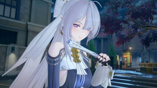 Elegencebliss's tweet photo. She smiles and kisses Lindverne's cheek and walks along side her. Looking at her body she gives her rear a spank with her fan.

"Careful ~ You are being too cute~"

As they walk she thinks about what she will do to her beauty. https://t.co/FklTOCEqOr