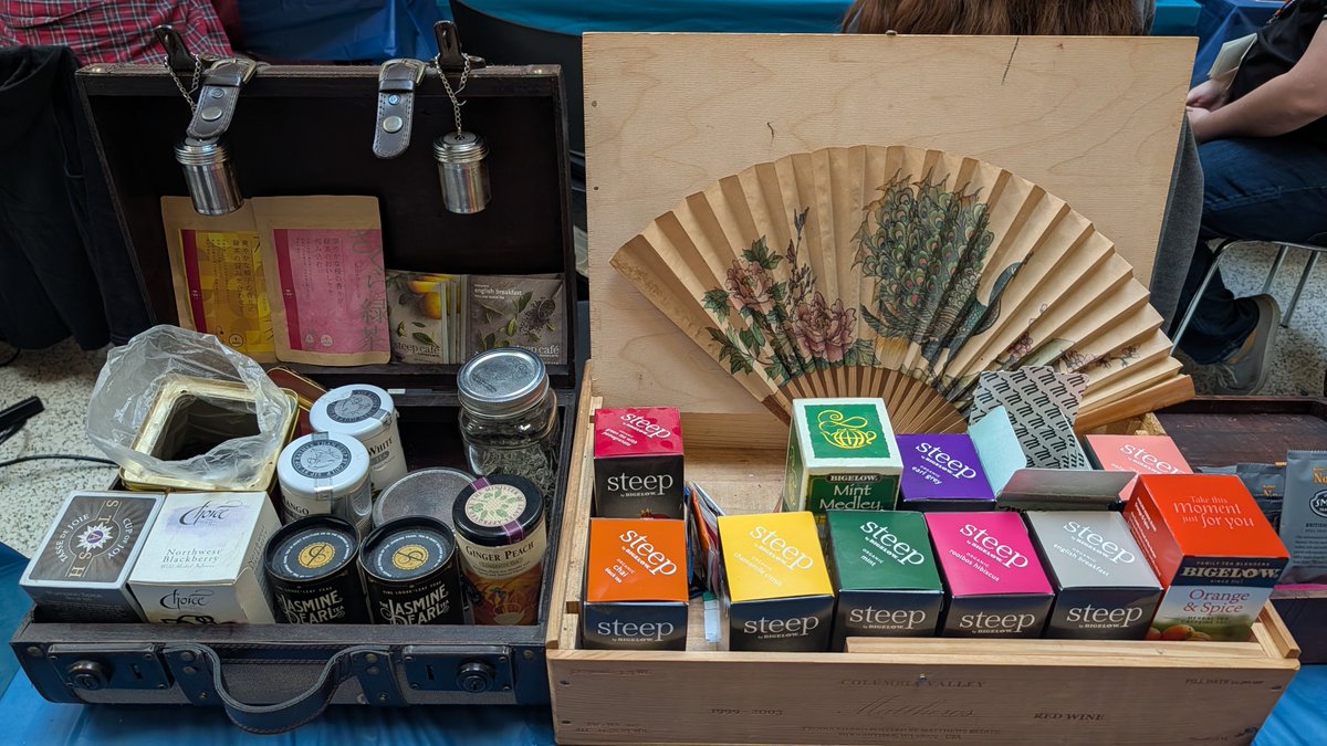 seagl's tweet photo. TeaGL time @ #SeaGL2026 

#tea https://t.co/7fNIvaRpsy