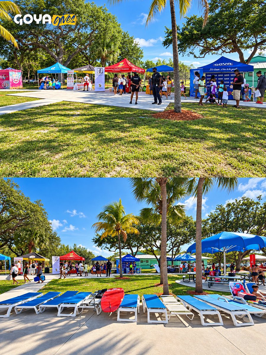 GoyaFoods's tweet photo. In Miami, pool season doesnβt have to end with summer β and neither does the opportunity to come together and create meaningful moments with our community.
#GoyaGives #Miami #Community #GOYA90th #Together https://t.co/lO6gQh1VUh