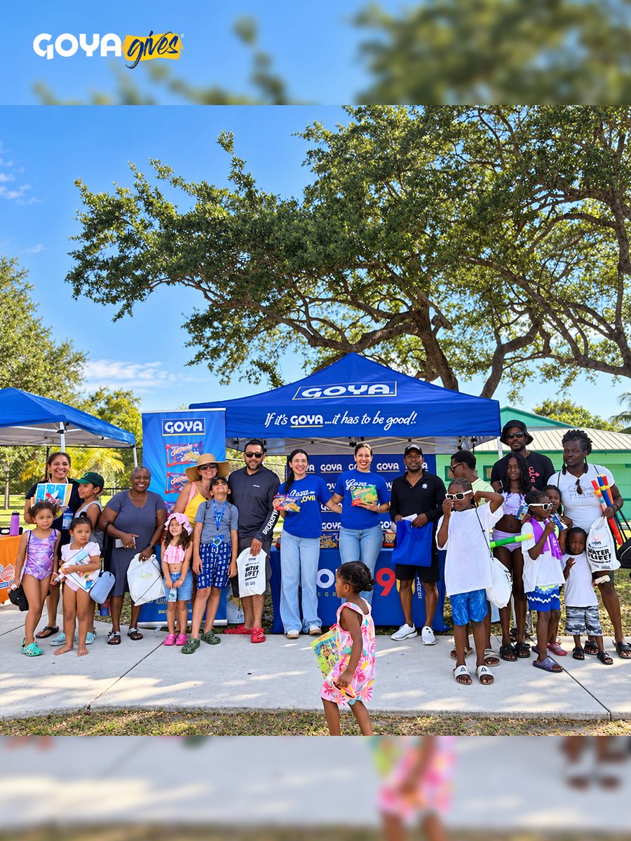 GoyaFoods's tweet photo. In Miami, pool season doesnβt have to end with summer β and neither does the opportunity to come together and create meaningful moments with our community.
#GoyaGives #Miami #Community #GOYA90th #Together https://t.co/lO6gQh1VUh