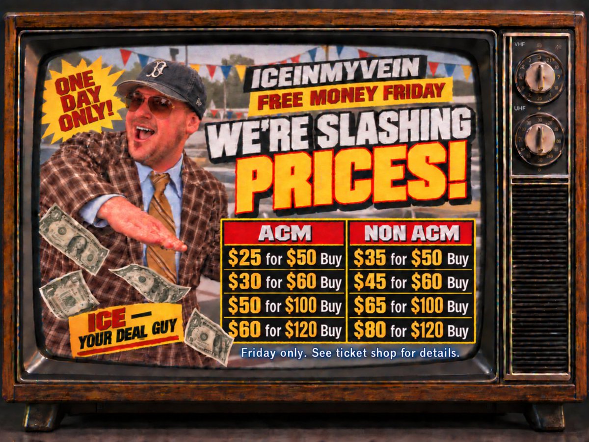 iceinmyvein's tweet photo. GIVING AWAY LITERAL GUARANTEED FREE MONEY - NO ONE ELSE IS DOING THIS! 

TIP ME ON DISCORD OR GIFT SUBS FOR A HALF OFF BONUS BUY. IF YOU ARE NOT AN ACTIVE CODE MEMBER IT IS SLIGHTLY MORE, BUT STILL FREE MONEY!

LIVE IN ABOUT 35 MINUTES https://t.co/oU7PqjFi10