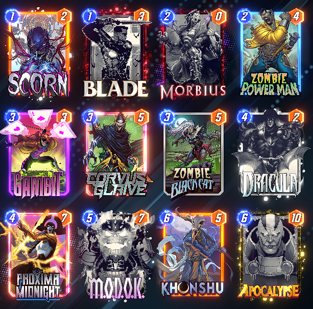 jessehogie's tweet photo. Can you pull off the #MARVELSNAP weekend 2 missions with 1 deck this week? I think not! So here are 2 decks to help you get them completed https://t.co/rMOz73OUM3