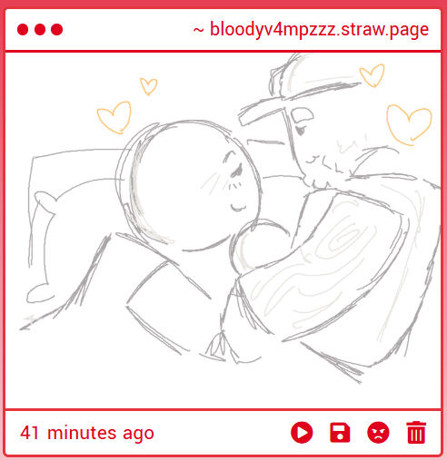 v4mpz_spam's tweet photo. 😢😢😢🥹🥹😭😭😭😭😭😭😭🥹🥹🥹😢😢😢😢😢😭😭🥹🥹😭😢😢😢😢 WHAT THE FUCK. Thank you... They're so cute... Oh my god... I'd die to see this coloured or something... They're so cute... Am I allowed to colour this for myself... I'm GEEKING 💕💕💕💕 https://t.co/KbYp9dPvvU