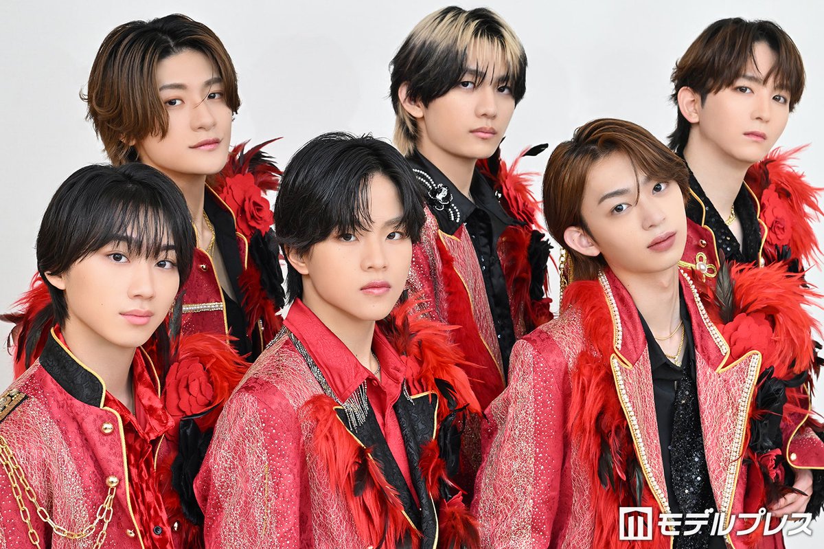 modelpress's tweet photo. [PR] Lienel「愛のダバダ」インタビュー後編

「エビライ」で一番仲良くなったメンバーは？
新・他己紹介キャッチコピーも誕生
https://t.co/Y7SEM97c6j

近藤駿太：未体験バズり散らかしファイターズ総監督兼EBiDANの顔～下半期国宝級イケメン（予定）～
芳賀柊斗：自認にっこりイカ
高桑真之：EBiDAN2番目に背が高い
武田創世：歌うま気分屋
森田璃空：綺麗と可愛い併せ持ち
高岡ミロ：おしゃべり元気な大食いおしゃれさん

#リエネル_愛のダバダ @Lienel_official