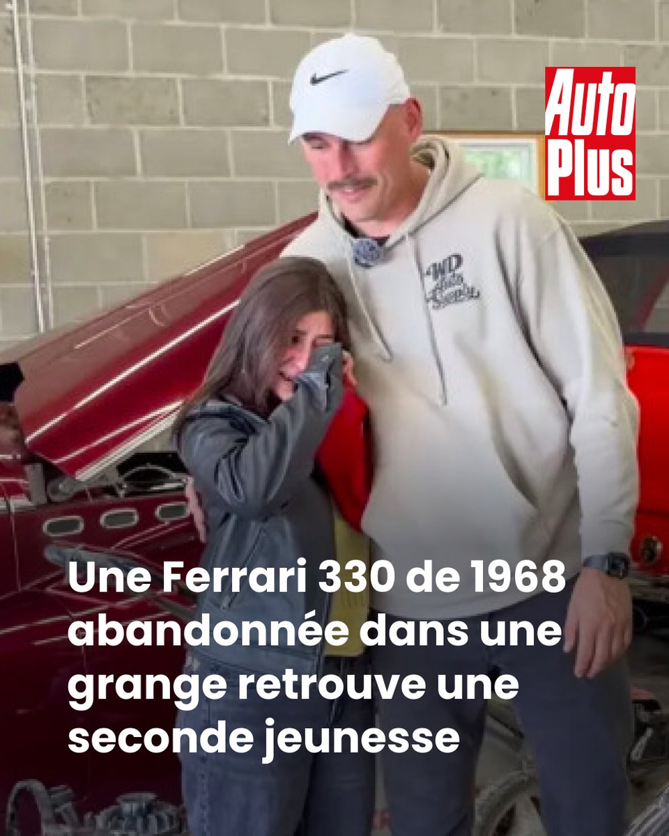 AutoPlusMag's tweet photo. 🔗 https://t.co/lLDGENww9x
Une Ferrari 330 GTC 1968 abandonnée dans un garage en Ohio renaît grâce à WD Detailing et émeut sa propriétaire, avec une valeur potentielle vers le million. https://t.co/b1JCpeVjNH
