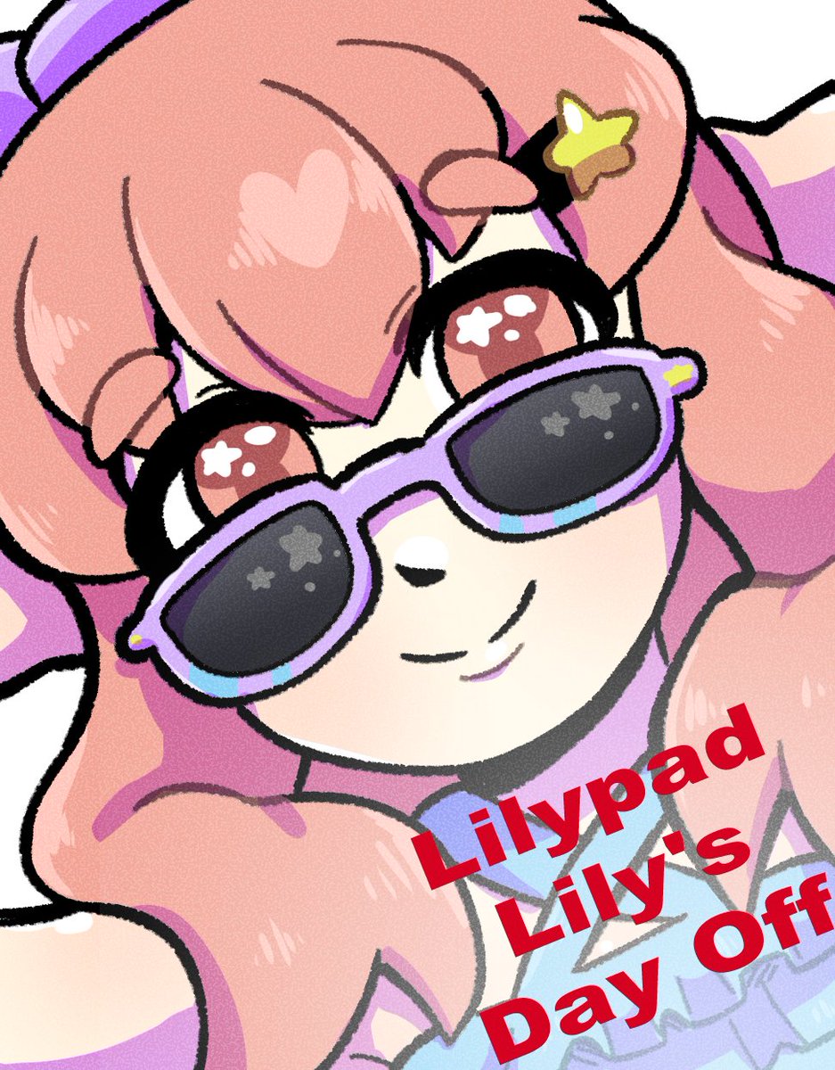 HyperCandyChan's tweet photo. Day 23 of #LilysWeektober !!! Lilypad Lily's Day Off https://t.co/c8mCayU7ZZ