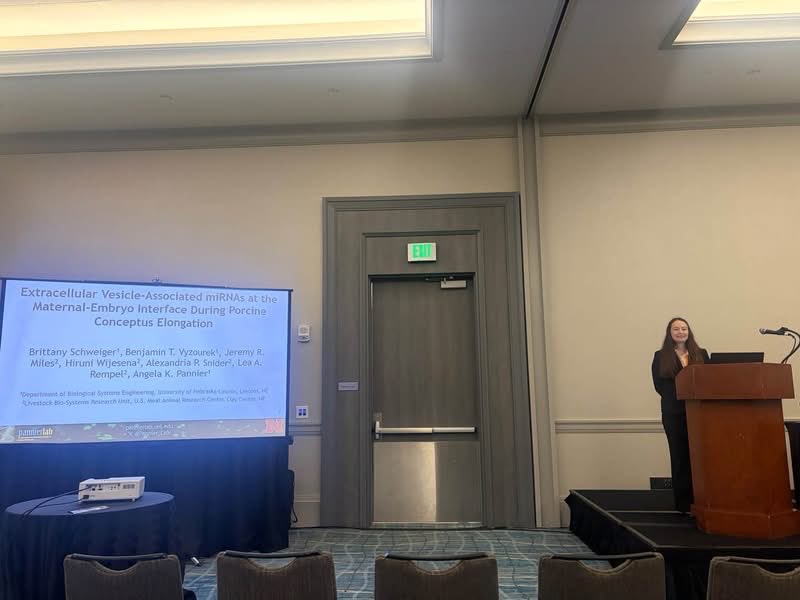 Pannier_Lab's tweet photo. Another great day at #BMES2026! PhD student Brittany Schweiger started our day out with a fantastic talk! https://t.co/KY9pr1dhs7