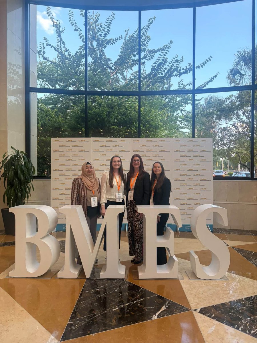 Pannier_Lab's tweet photo. Another great day at #BMES2026! PhD student Brittany Schweiger started our day out with a fantastic talk! https://t.co/KY9pr1dhs7