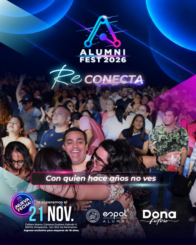 AlumniEspol's tweet photo. Desliza y encuentra a tu grupo en cada imagen ➡️👀

🗓️ 21 de Noviembre
🕔 17h00 a 23h00
📍 Lugar: Coliseo Nuevo, Campus Gustavo Galindo
🎟️ Adquiere tu pase en: https://t.co/fyu5tzjmUk

La historia que comenzó en ESPOL merece nuevos encuentros. ¡Nos vemos en el Alumni Fest! 💙✨ https://t.co/Tc7a3vIKCc