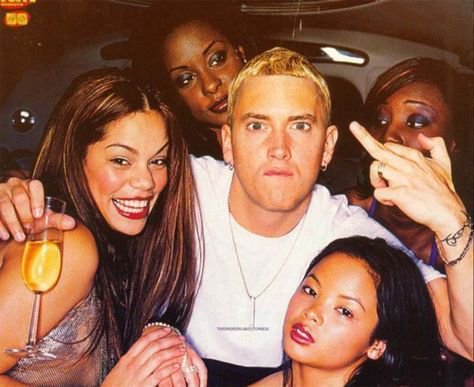 pedestrian's tweet photo. Eminem partying in the 2000s https://t.co/MneBLRJVTp