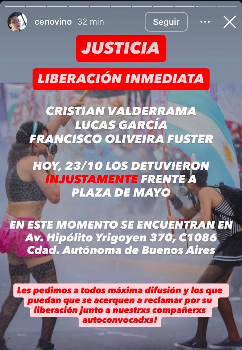 makearggayagain's tweet photo. denuncian la detención arbitraria de lucas garcía y cristian valderrama, lxs femboys que protestaron en la marcha federal universitaria: afirman que la policía federal los detuvo sin motivo alguno y exigen su liberación. https://t.co/Oa4zxFDzN8